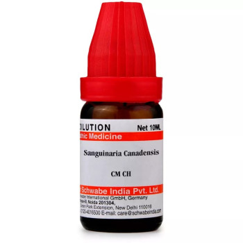 Willmar Schwabe India Sanguinaria canadensis CM CH (10ml)