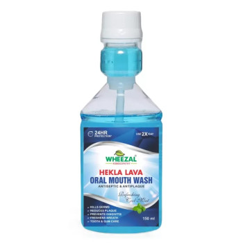 Wheezal Hekla Lava Mouth Wash (150ml)