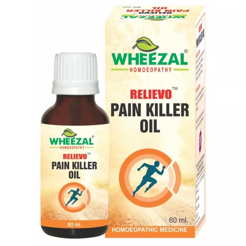 Wheezal Relievo Pain Killer Oil (60ml)