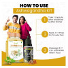 Divya Shree Ashwagandha Capsule & Musli X-Power Oil (60Capsule + 30ml) (1Pack)