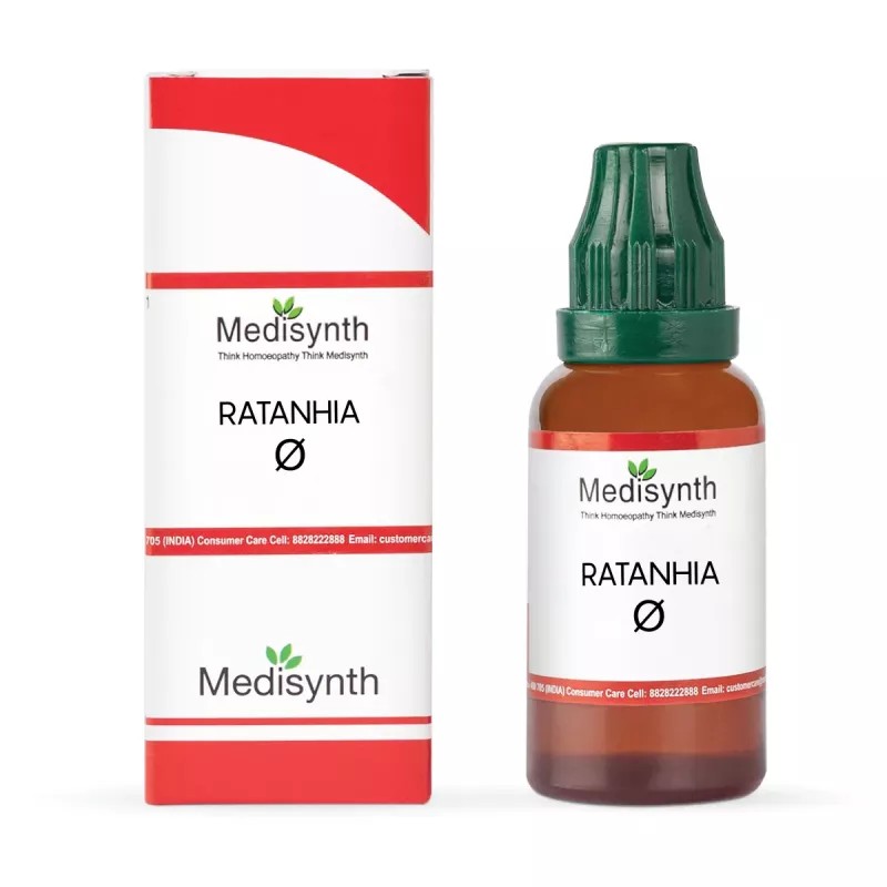 Medisynth Ratanhia 1X (Q) (30ml)