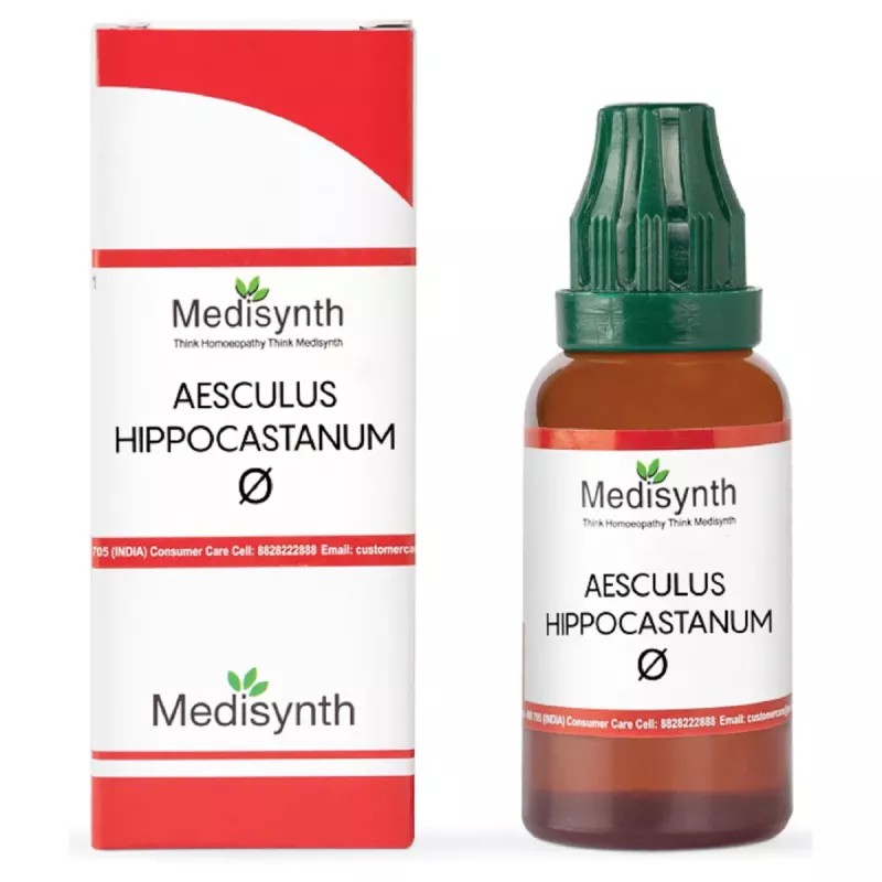 Medisynth Aesculus Hippocastanum 1X (Q) (30ml)