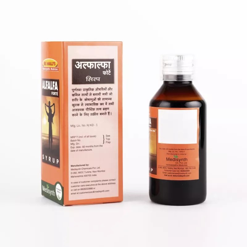 Medisynth Alfalfa Forte Syrup (120ml)