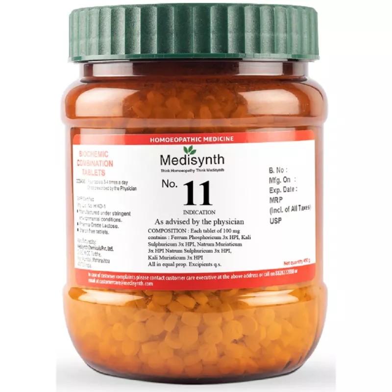 Medisynth Biochemic Combination No11 (450g)