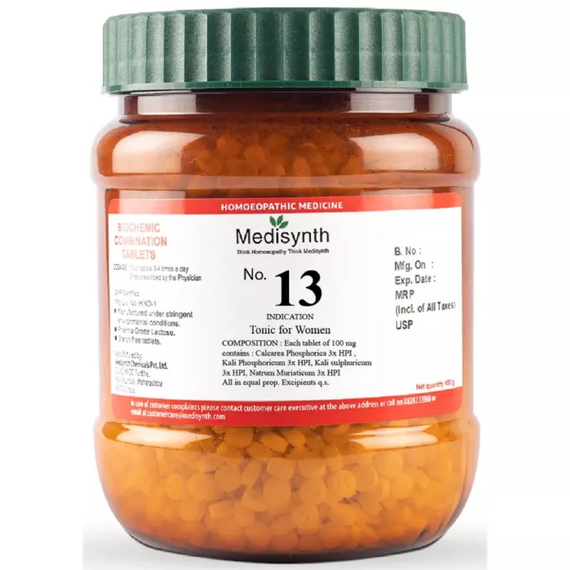 Medisynth Biochemic Combination No13 (450g)