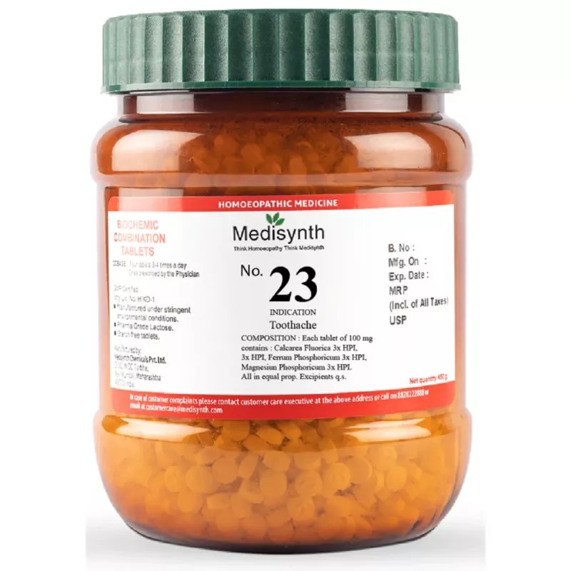 Medisynth Biochemic Combination No23 (450g)