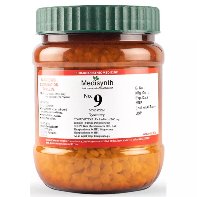 Medisynth Biochemic Combination No9 (450g)