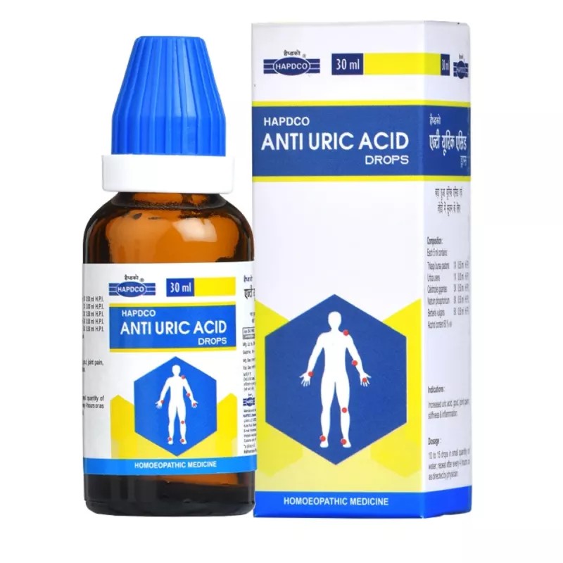 HAPDCO Anti Uric Acid Drops (30ml)