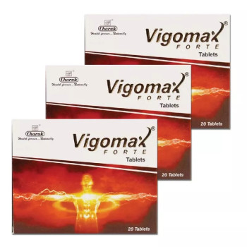 Charak Vigomax Forte Tablets (20tab, Pack of 3)
