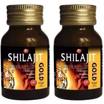 Dabur Shilajeet Gold (20caps, Pack of 2)
