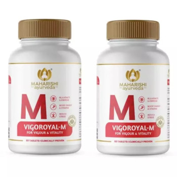 Maharishi Ayurveda Vigoroyal-M Tablets (10tab, Pack of 2)