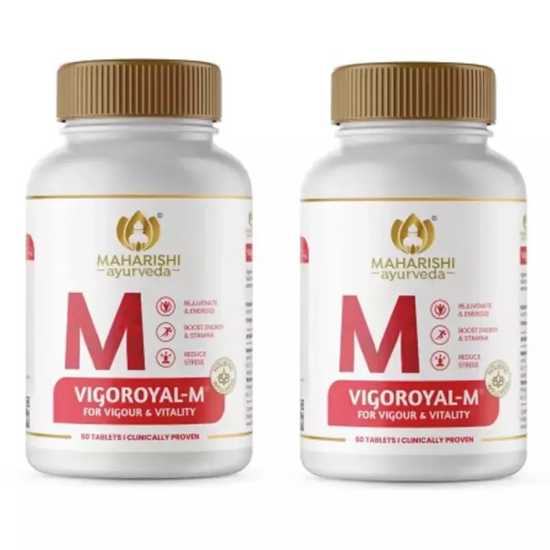 Maharishi Ayurveda Vigoroyal-M Tablets (10tab, Pack of 2)