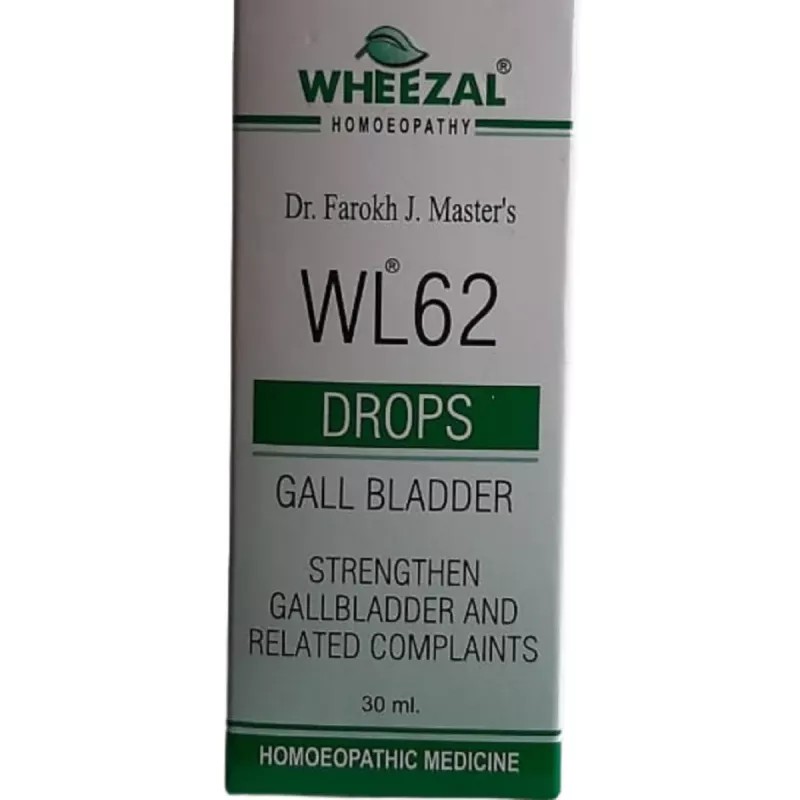 Wheezal Wl 62 Gall Bladder Drops (30ml)