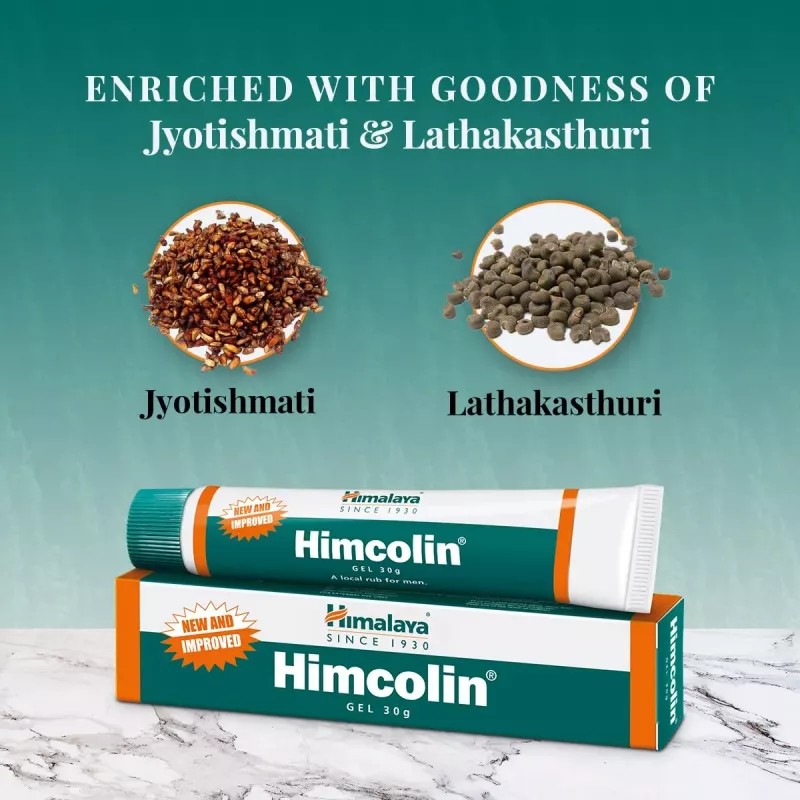 Himalaya Himcolin Gel (30g, Pack of 5)
