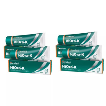 Himalaya Hiora K Toothpaste (100g, Pack of 4)
