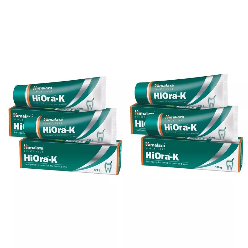 Himalaya Hiora K Toothpaste (100g, Pack of 4)