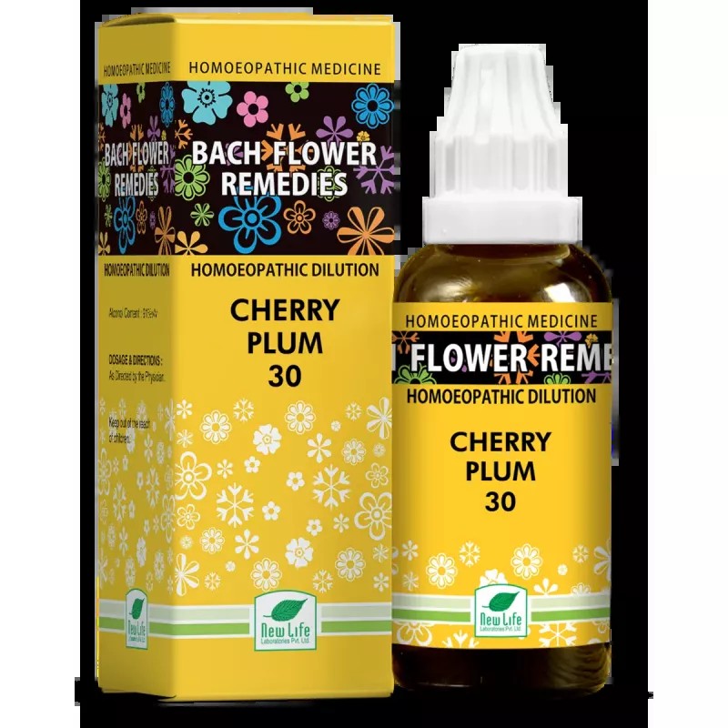 New Life Bach Flower Cherry Plum (30ml)