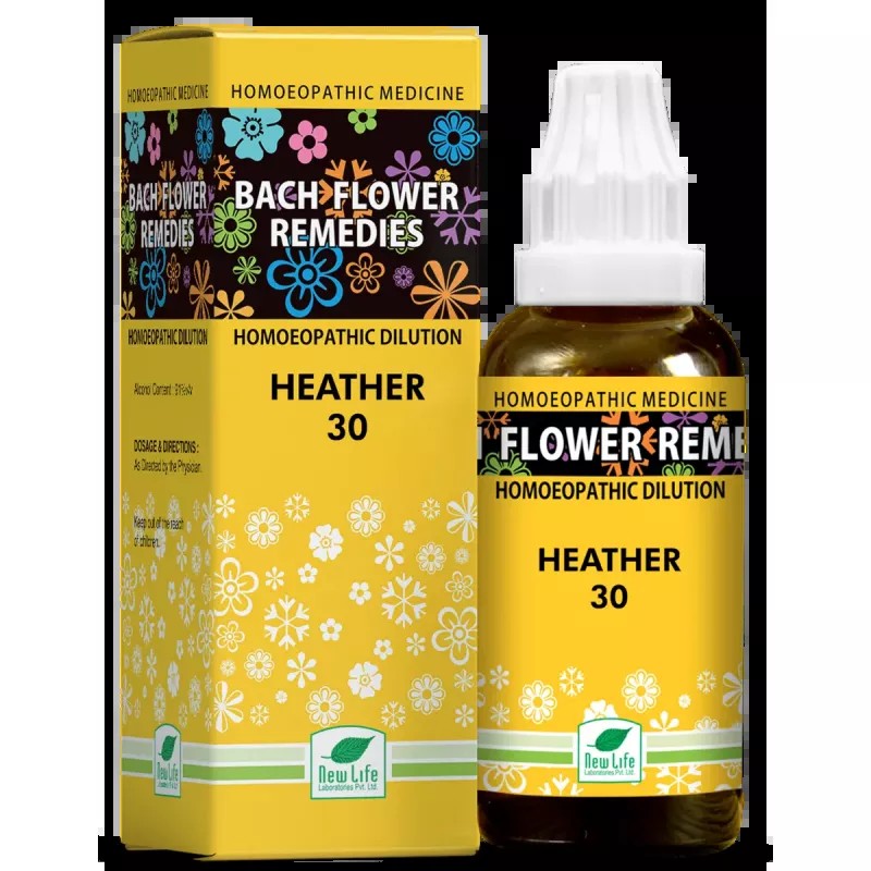New Life Bach Flower Heather (30ml)