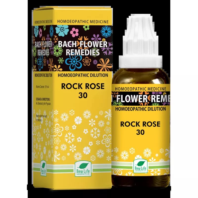 New Life Bach Flower Rock Rose (30ml)