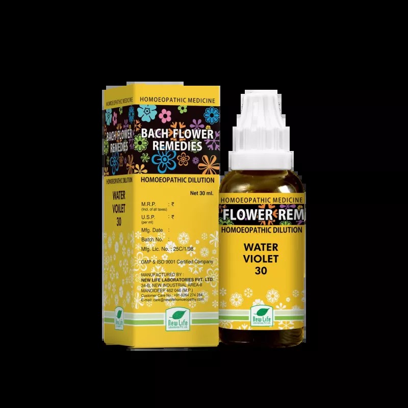 New Life Bach Flower Water Violet (30ml)