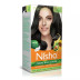 Nisha Creme Hair Color 1.0 Natural Black (Developer 60ml + Colorant Tube 60gm + Conditioner 6ml + Glove) (1Pack)