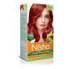 Nisha Creme Hair Color Flame Red (Developer 60ml + Colorant Tube 90gm + Conditioner 6ml + Glove) (1Pack)