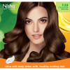 Nisha Creme Hair Color 7.53 Chocolate Blonde (Developer 60ml + Colorant Tube 60gm + Conditioner 6ml + Glove) (1Pack, Pack of 3)