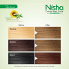 Nisha Creme Hair Color 8.0 Light Blonde (Developer 60ml + Colorant Tube 60gm + Conditioner 6ml + Glove) (1Pack)