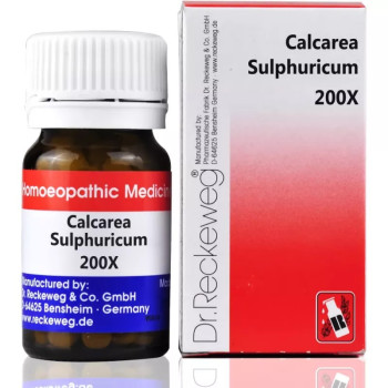 Dr Reckeweg Calcarea Sulphuricum 200X (20g)