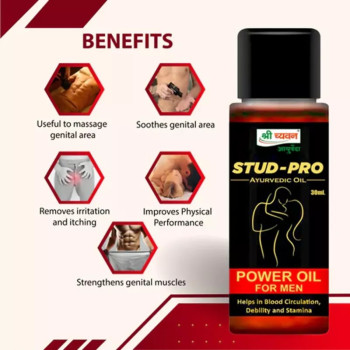 Shri Chyawan Ayurveda Stud-Pro Oil For Men (30ml)