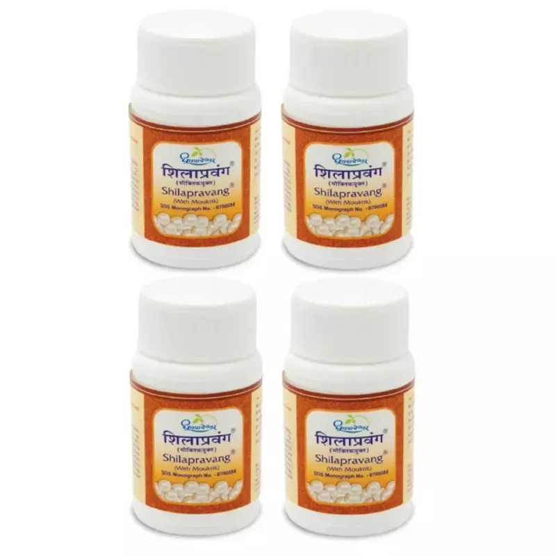 Dhootapapeshwar Shilapravang (Moti Yukt) (40tab, Pack of 4)