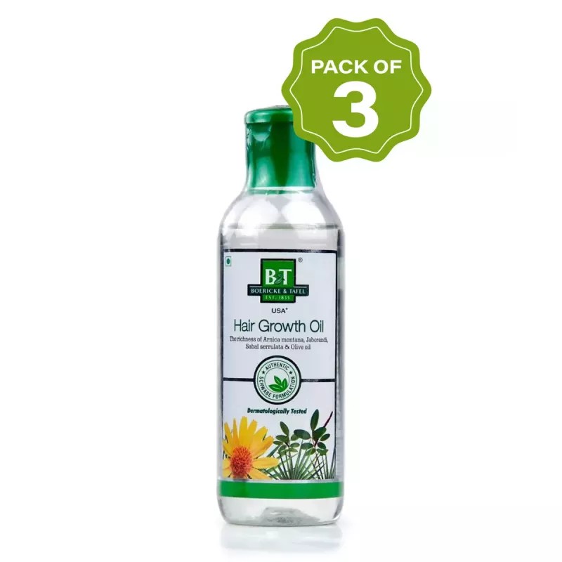 Willmar Schwabe India B&T Hair Growth Oil (200ml, Pack of 3)
