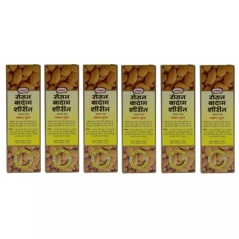 Hamdard Roghan Badam Shirin (50ml, Pack of 6)