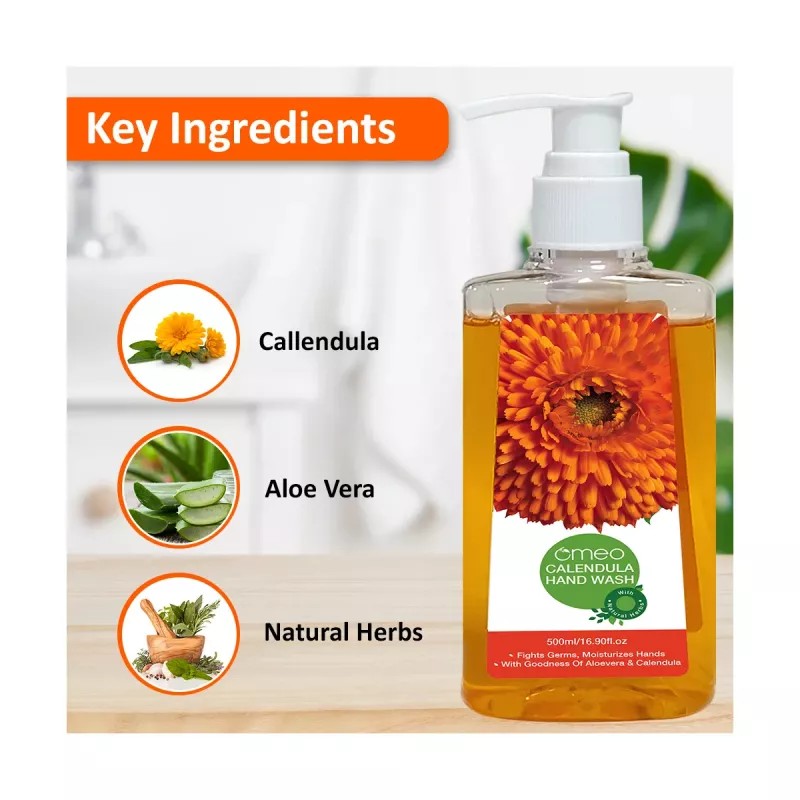 Omeo Calendula Hand Wash (500ml)