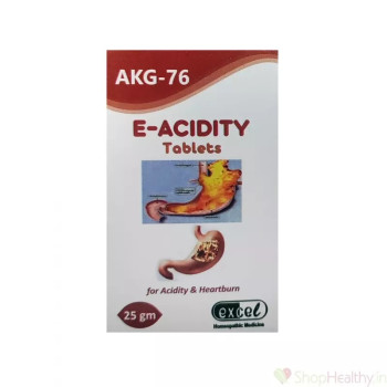 Excel E Acidity Tablets Akg-76 (25g)