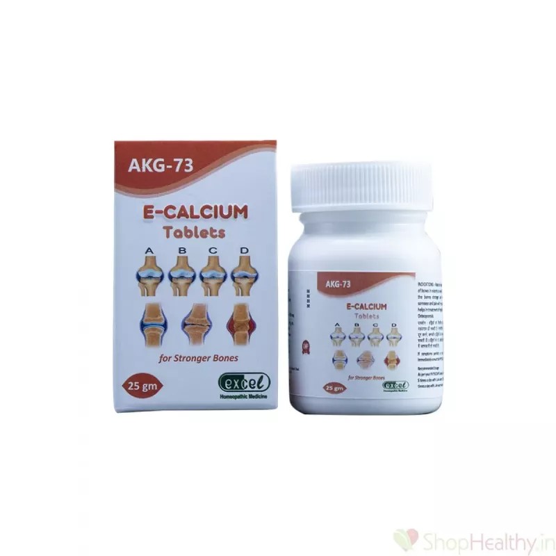 Excel E Calcium Tablets Akg-73 (25g)