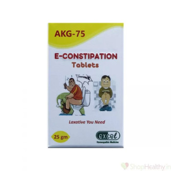 Excel E Constipation Tablets Akg-75 (25g)