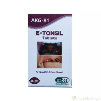 Excel E Tonsil Tablets Akg-81 (25g)