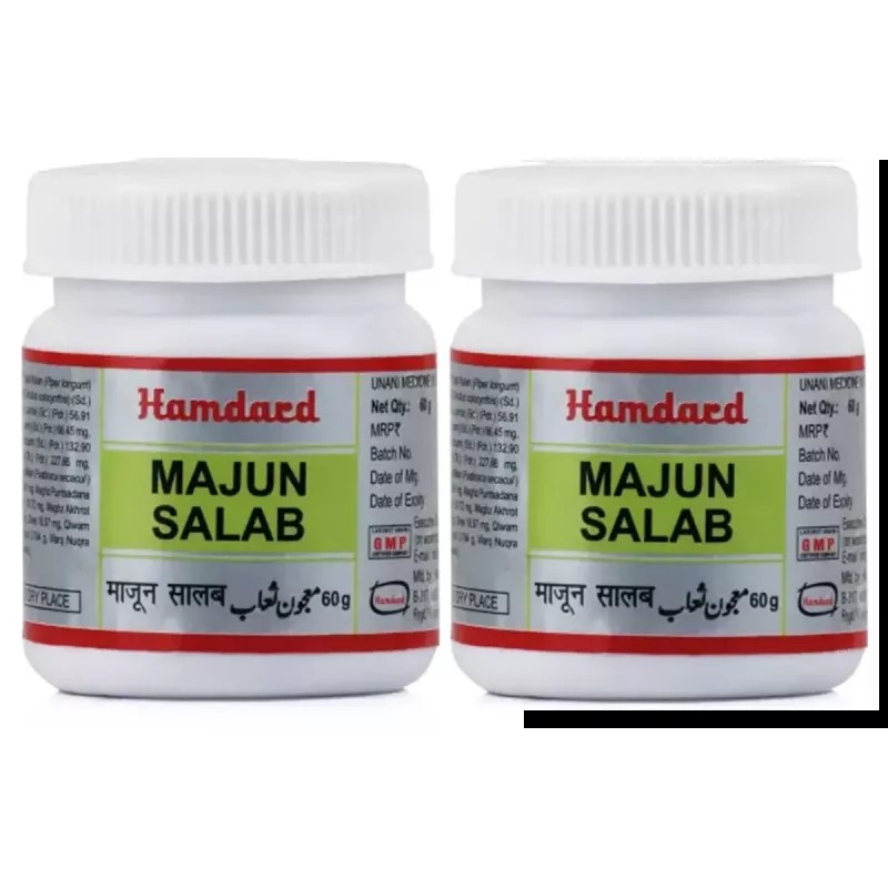Hamdard Majoon Salab (60g, Pack of 2)