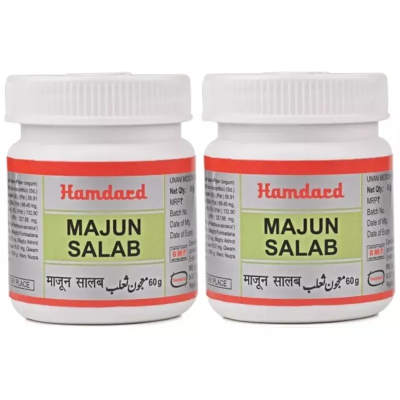 Hamdard Majun Salab (60g, Pack of 2)