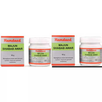Hamdard Majun Shabab Awar (60g, Pack of 2)