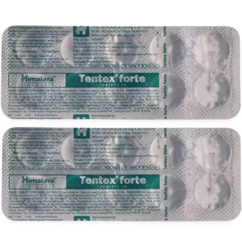 Himalaya Tentex Forte Tablet (10tab, Pack of 2)
