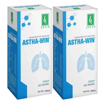 Adven Astha Win Syrup (180ml, Pack of 2)