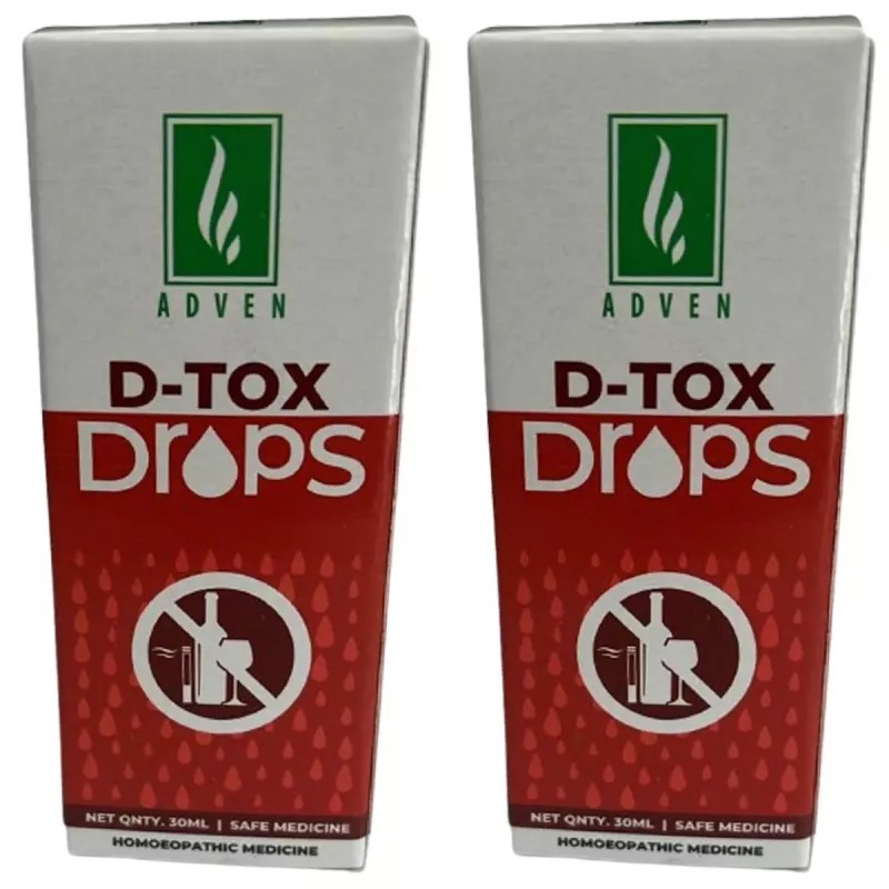 Adven D Tox Drops (30ml, Pack of 2)