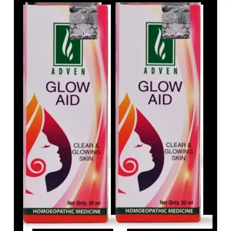 Adven Glow Aid Drops (30ml, Pack of 2)