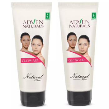 Adven Glow Aid Fairness Cream (100g, Pack of 2)
