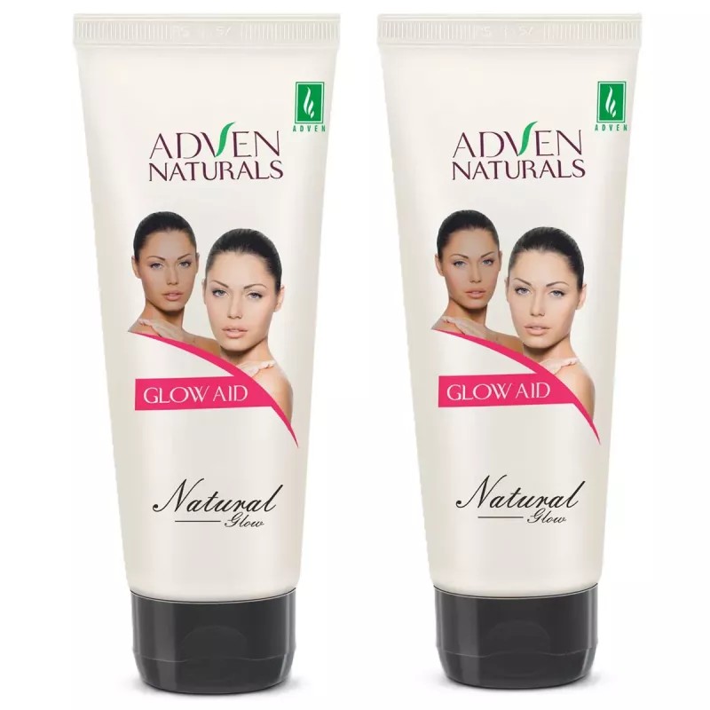 Adven Glow Aid Fairness Cream (100g, Pack of 2)