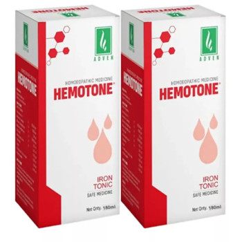 Adven Hemotone Tonic (180ml, Pack of 2)