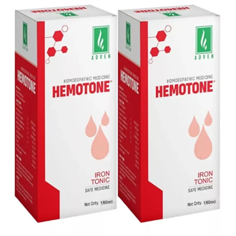 Adven Hemotone Tonic (180ml, Pack of 2)