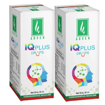 Adven IQ Plus Drops (30ml, Pack of 2)